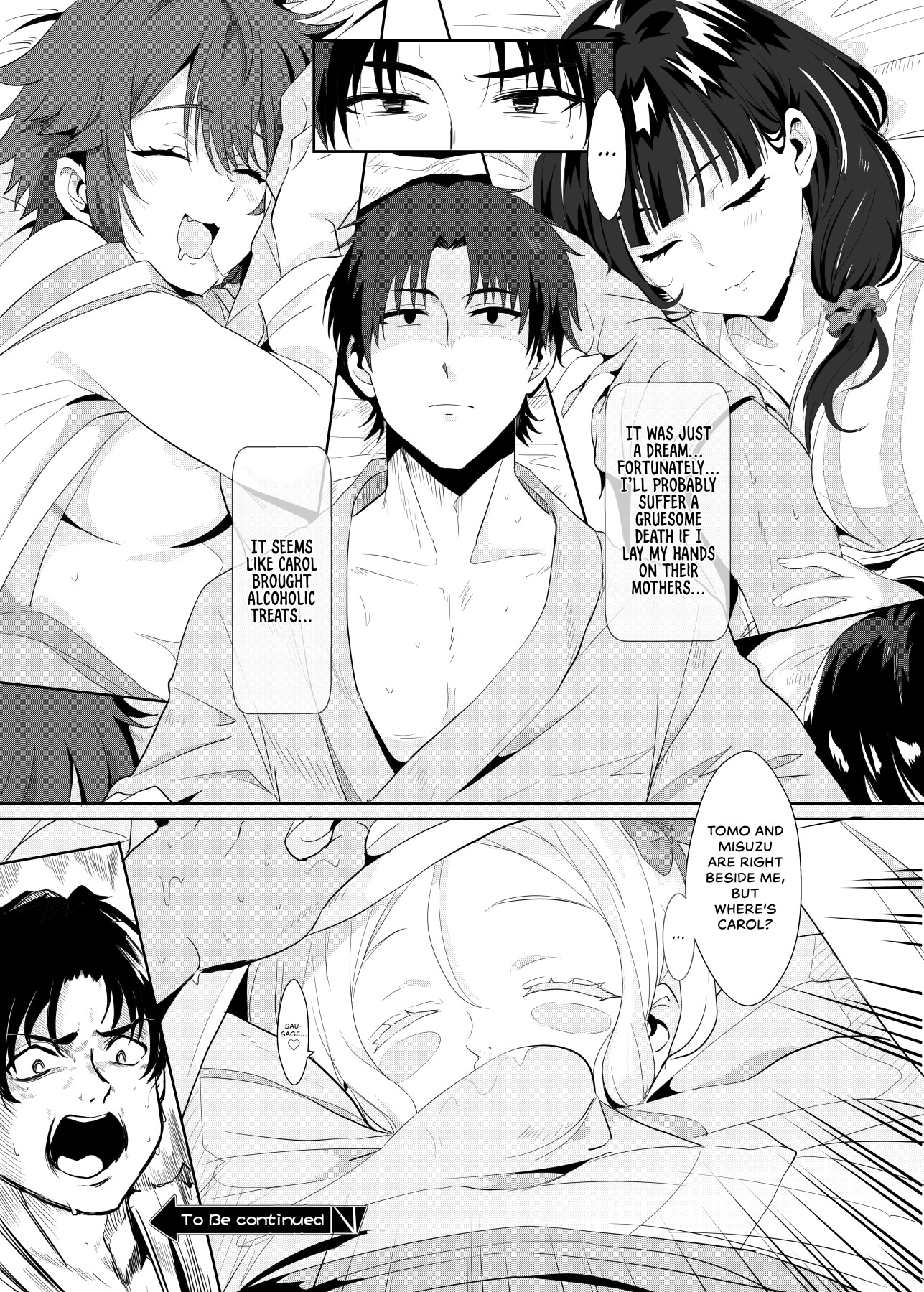 Hentai Manga Comic-Going On A Hotspring Trip With Tomos Mom And Her Friends!-Read-28